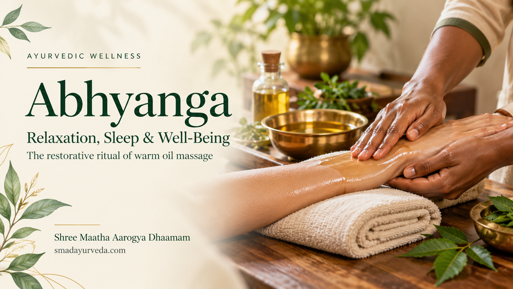 Abhyanga: How Ayurvedic Oil Massage Supports Relaxation, Sleep & Well-Being 